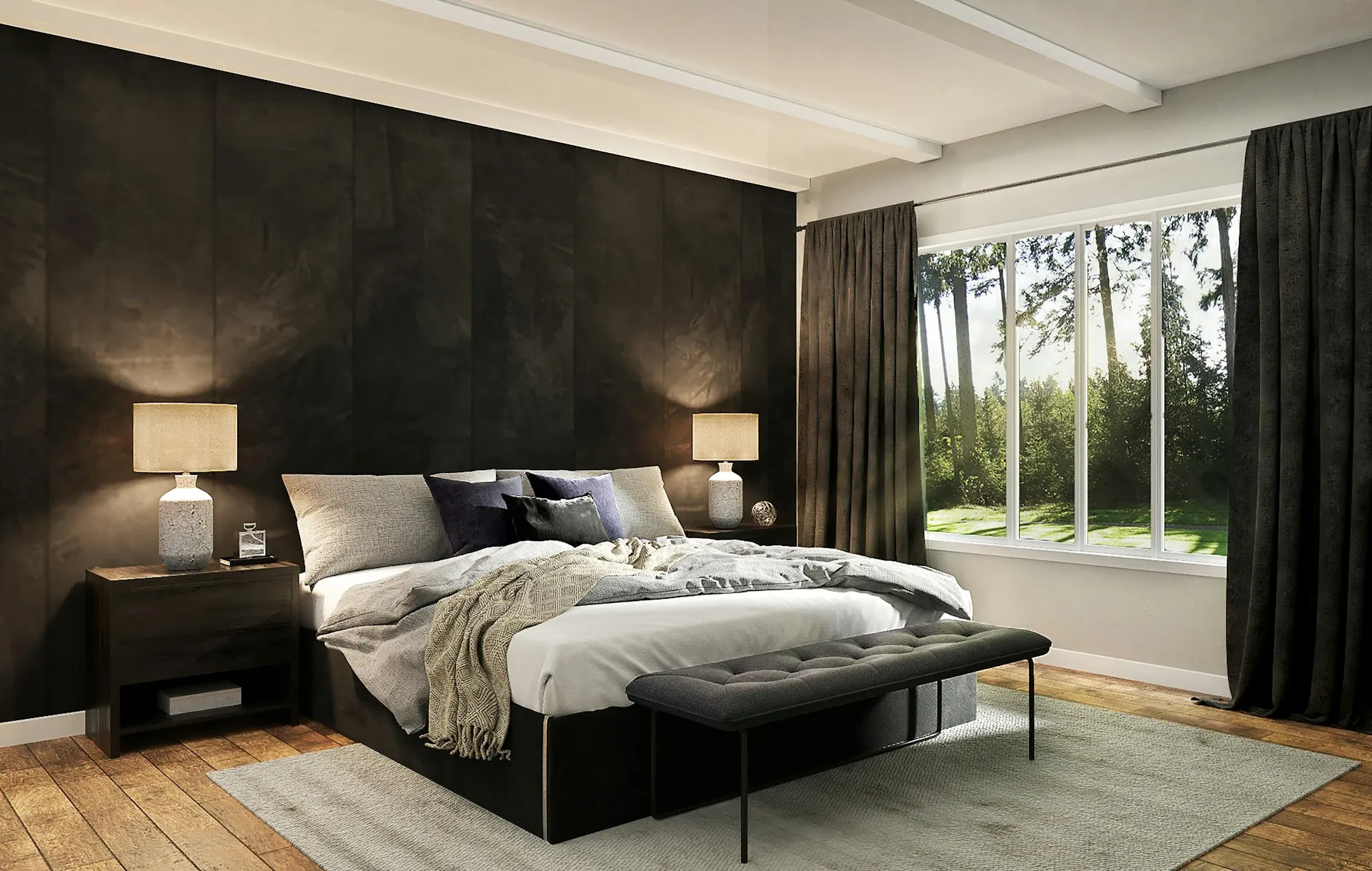 Thoughtfully arranged home interior